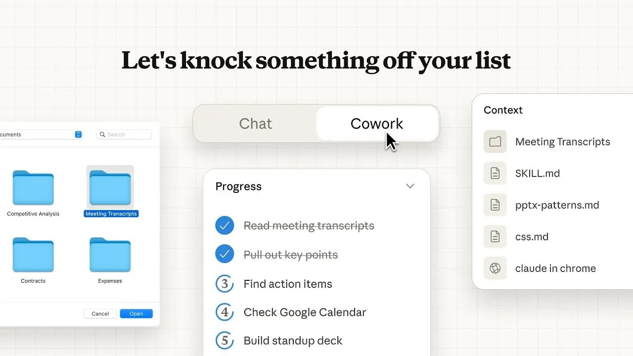open-cowork — hand off computer tasks to an AI coworker; watch it work, approve from anywhere