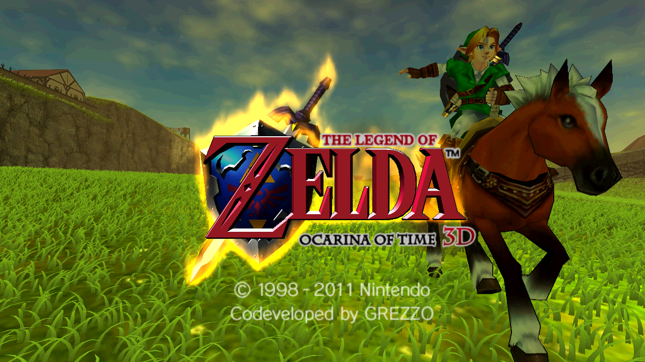 Title screen of TriAevum