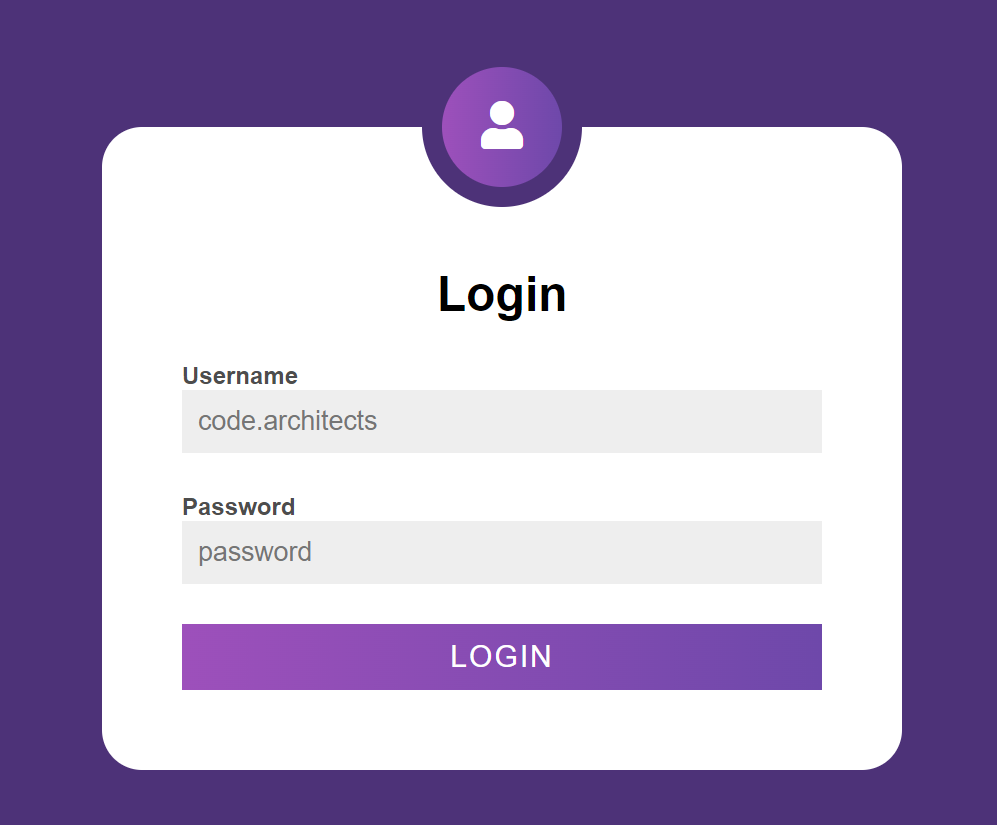 Preview for Simple Login Form