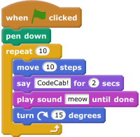 Scratch code 1