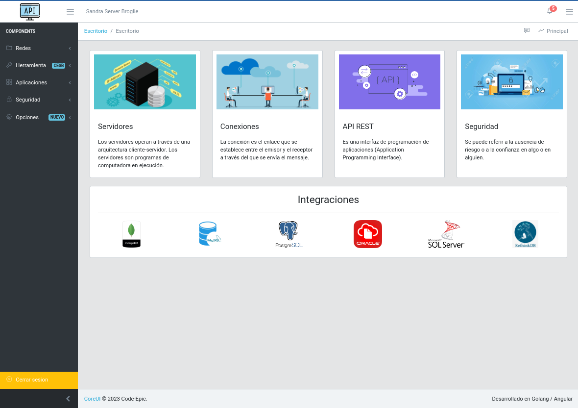 GitHub - code-epic/consola: Consola de servicios Sandra Server
