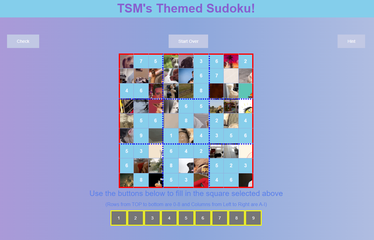 Themed Sudoku Image 2