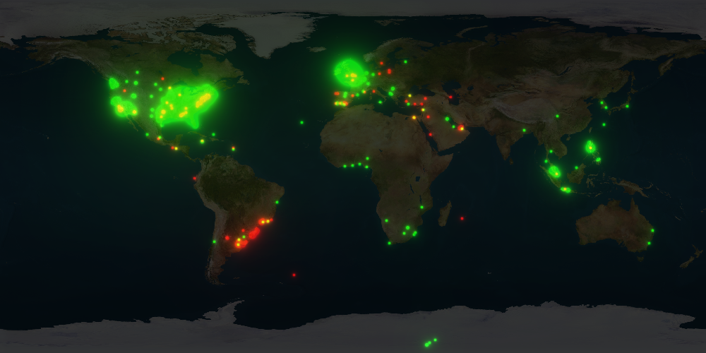 HeatMap App result