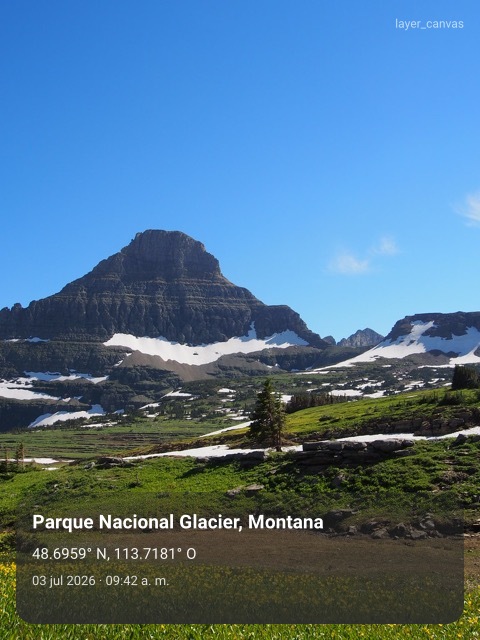 A photo with a native GPS watermark overlay rendered by layer_canvas