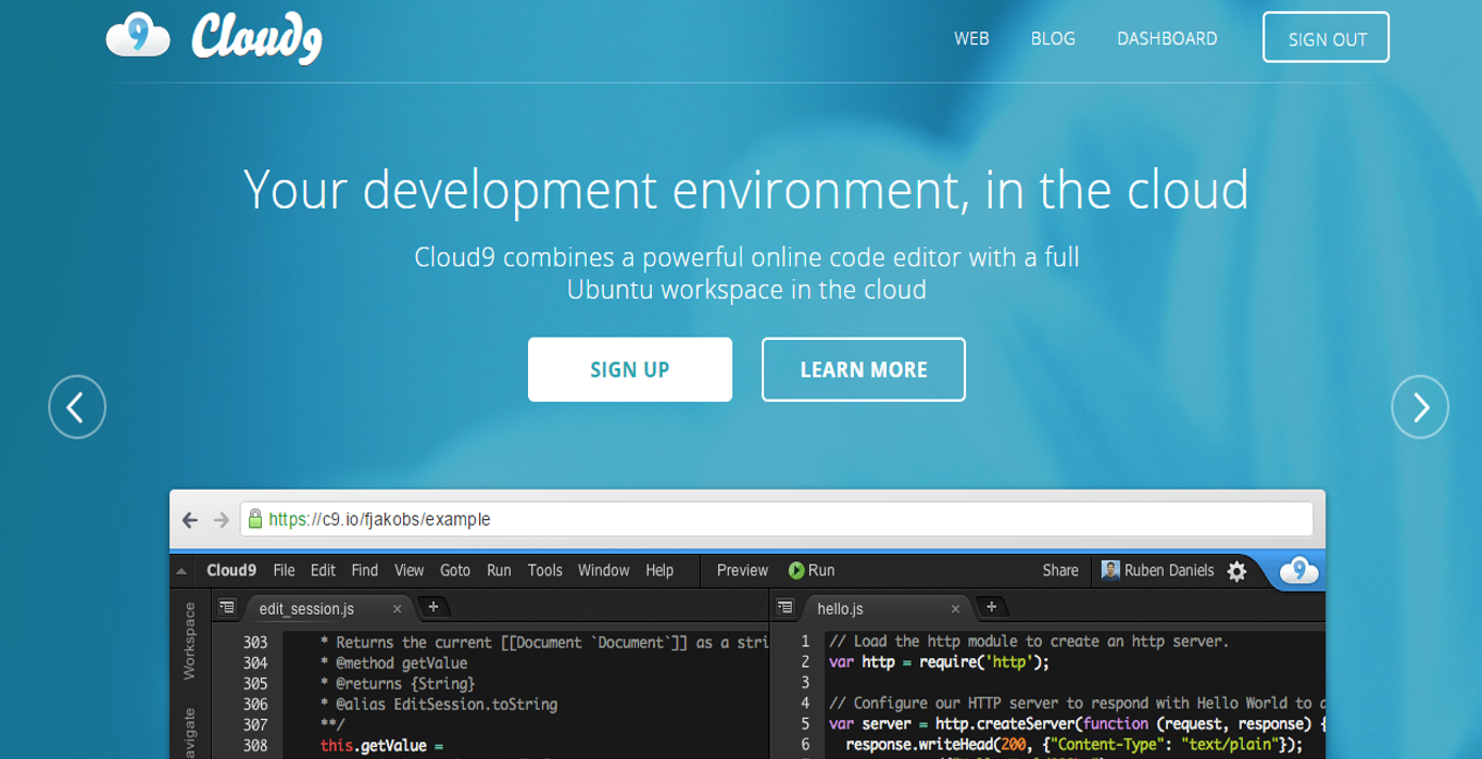 Http creative. Cloud9 ide. Облачный кодинг. Веб-ide. Топ редакторов кода веб.