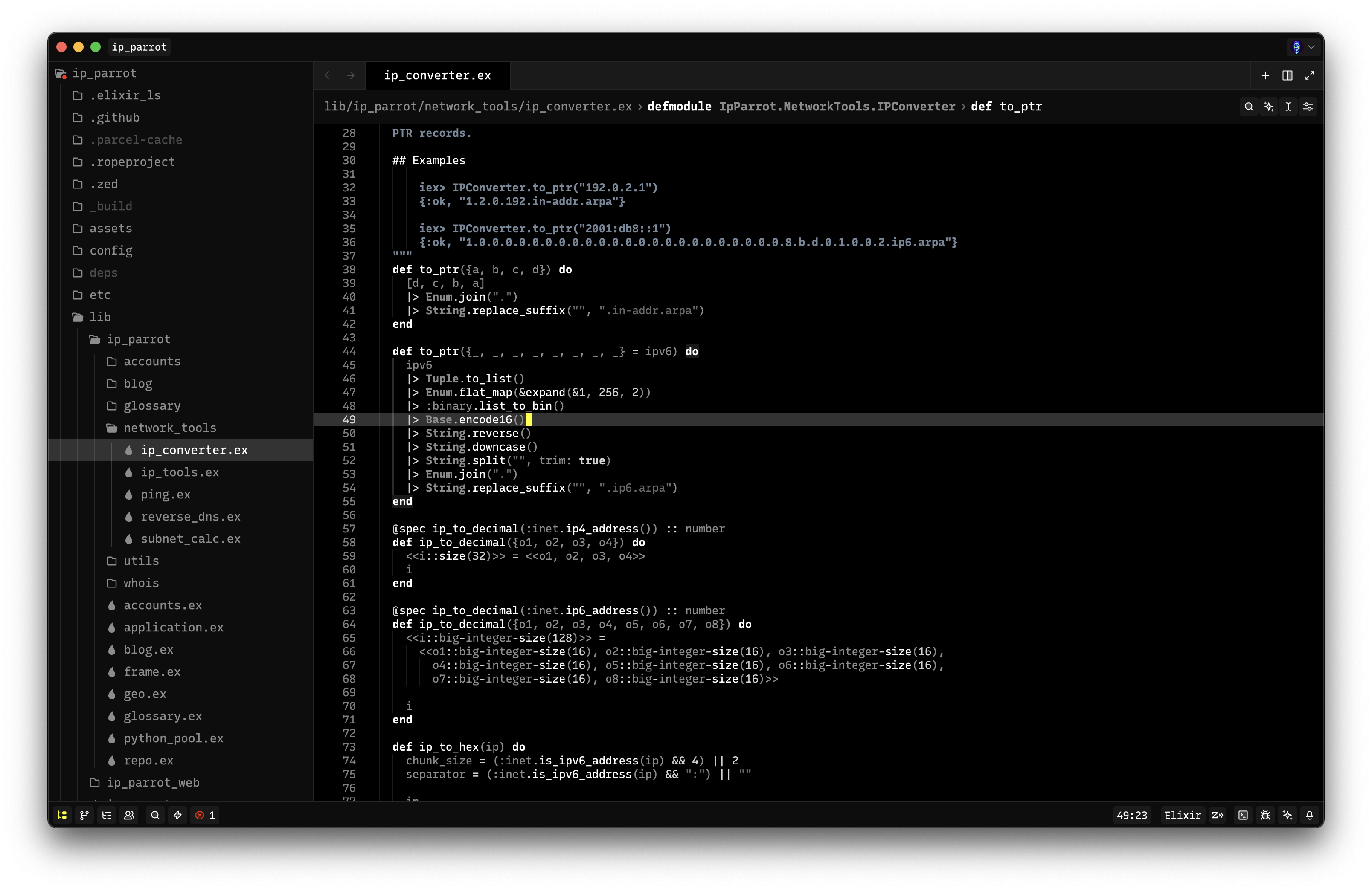 quasi monochrome theme screenshot