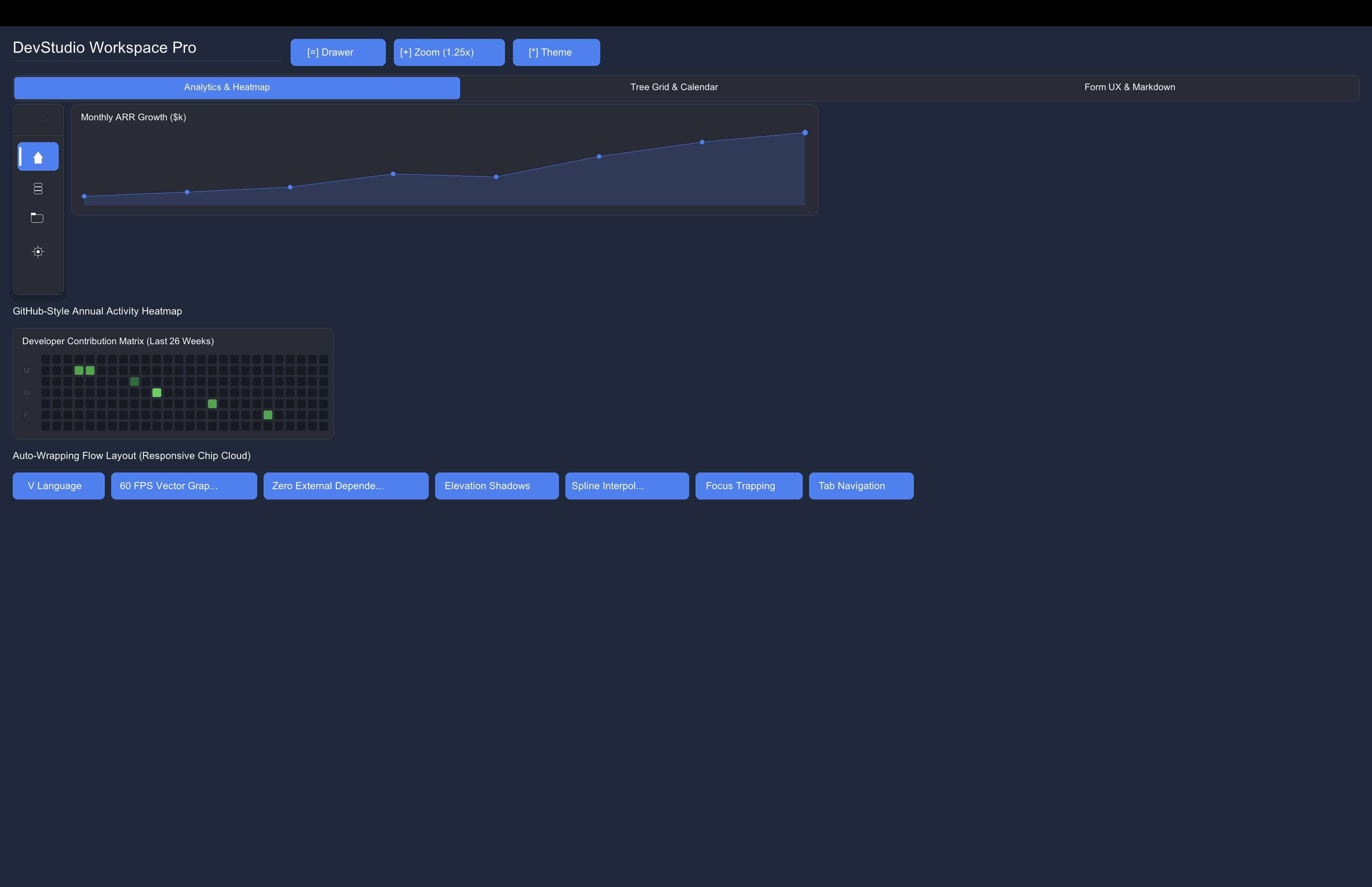 Modern UI Suite & Ergonomic Enhancements Demo