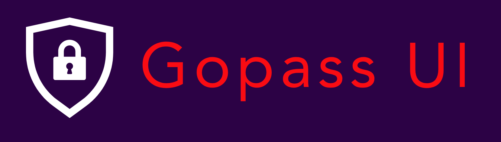 Gopass UI logo