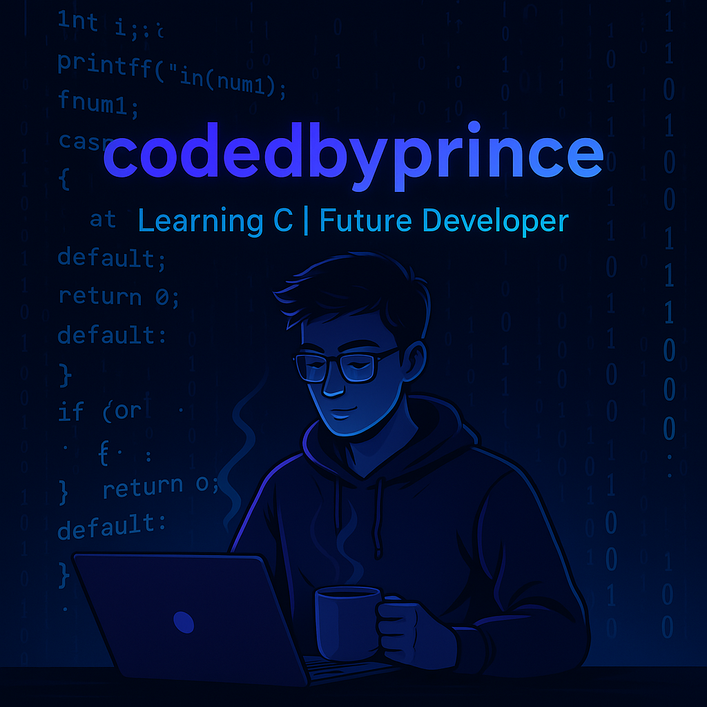 GitHub - codedbyprince/codedbyprince: Config files for my GitHub profile.