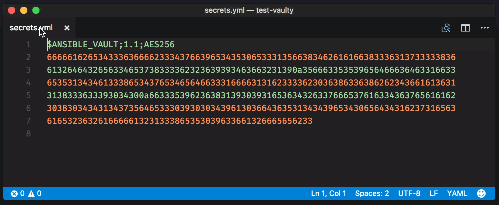 Decrypting Vault with Vaulty