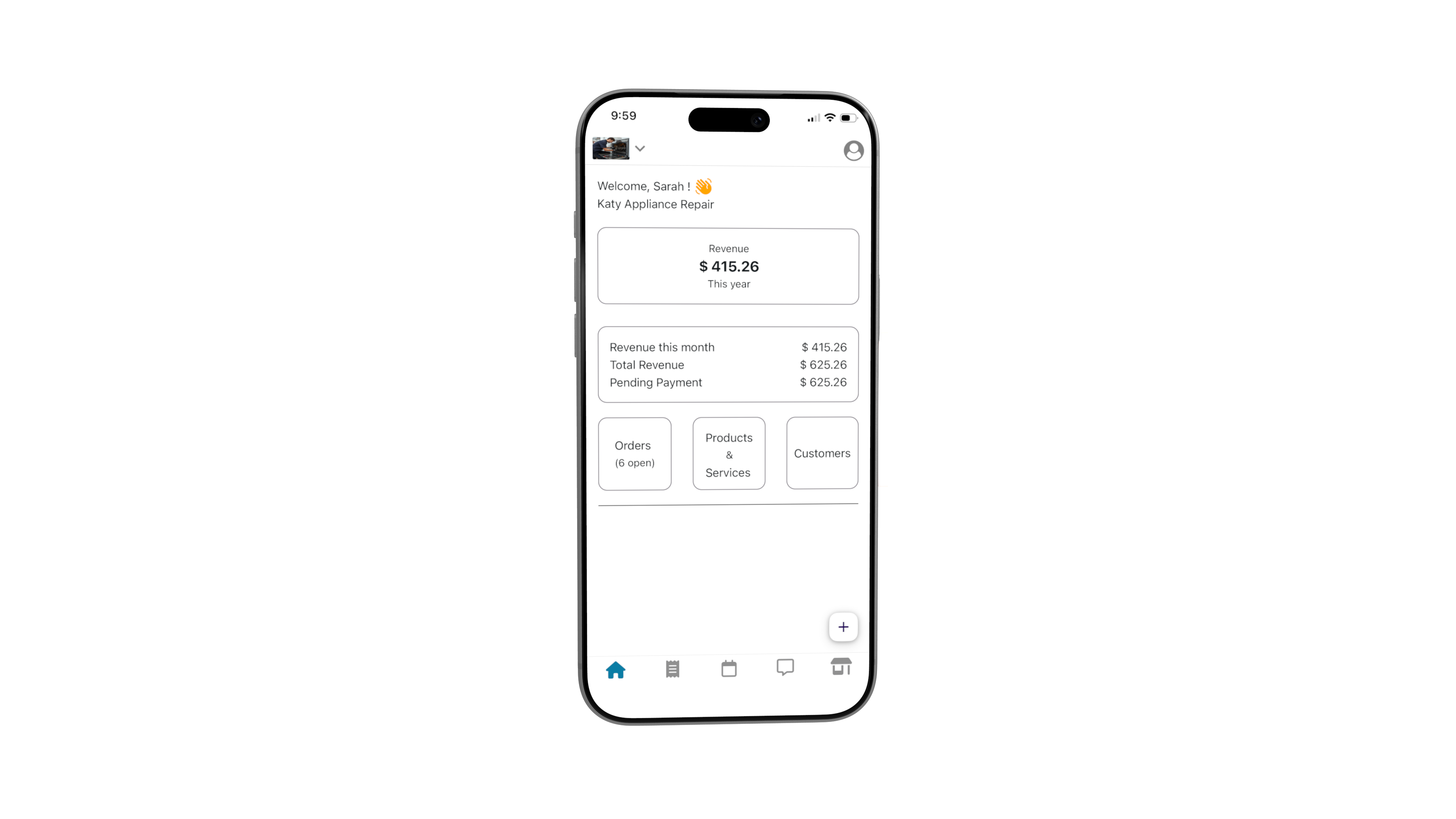 Resquash merchant mobile app