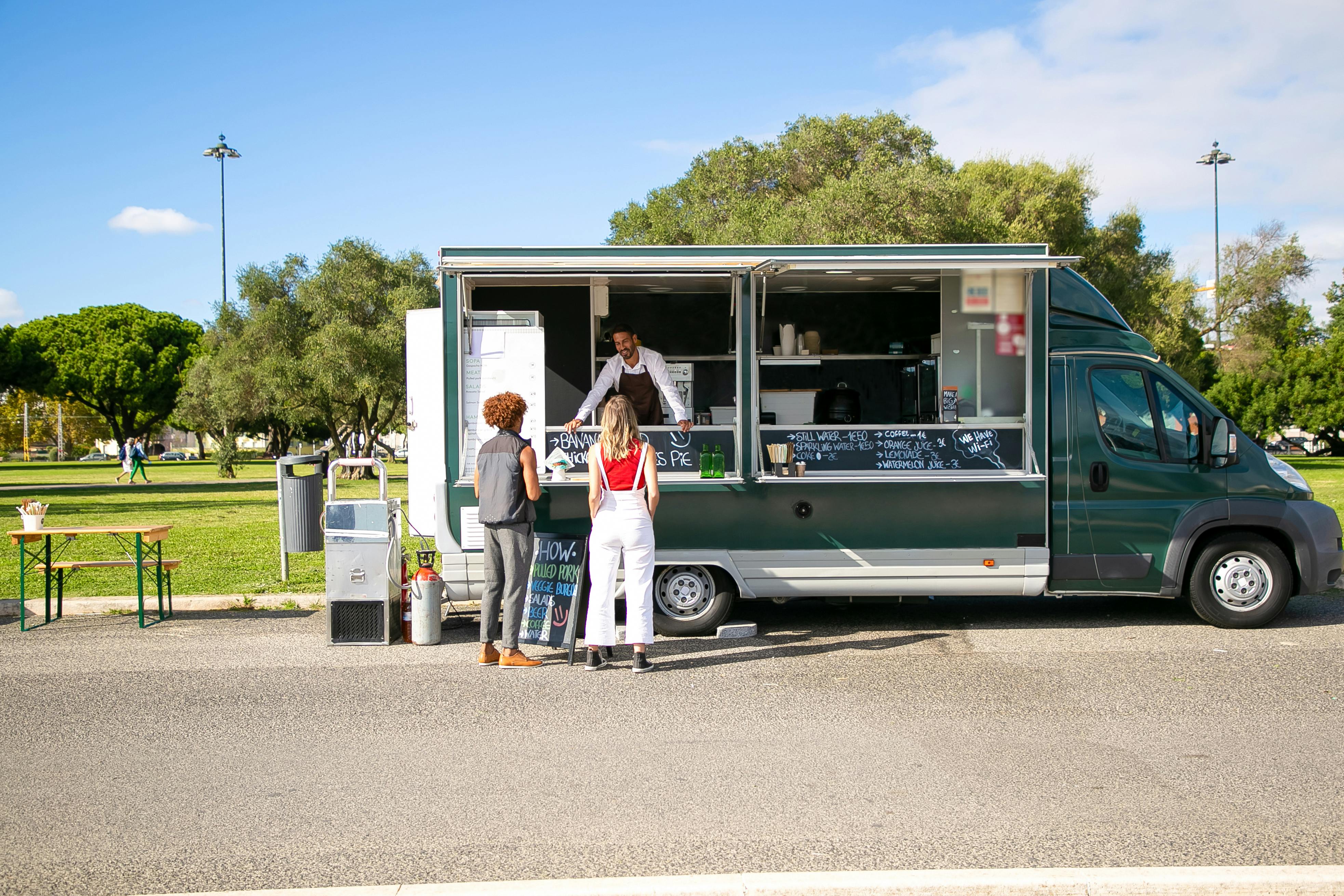 Food truck merchant