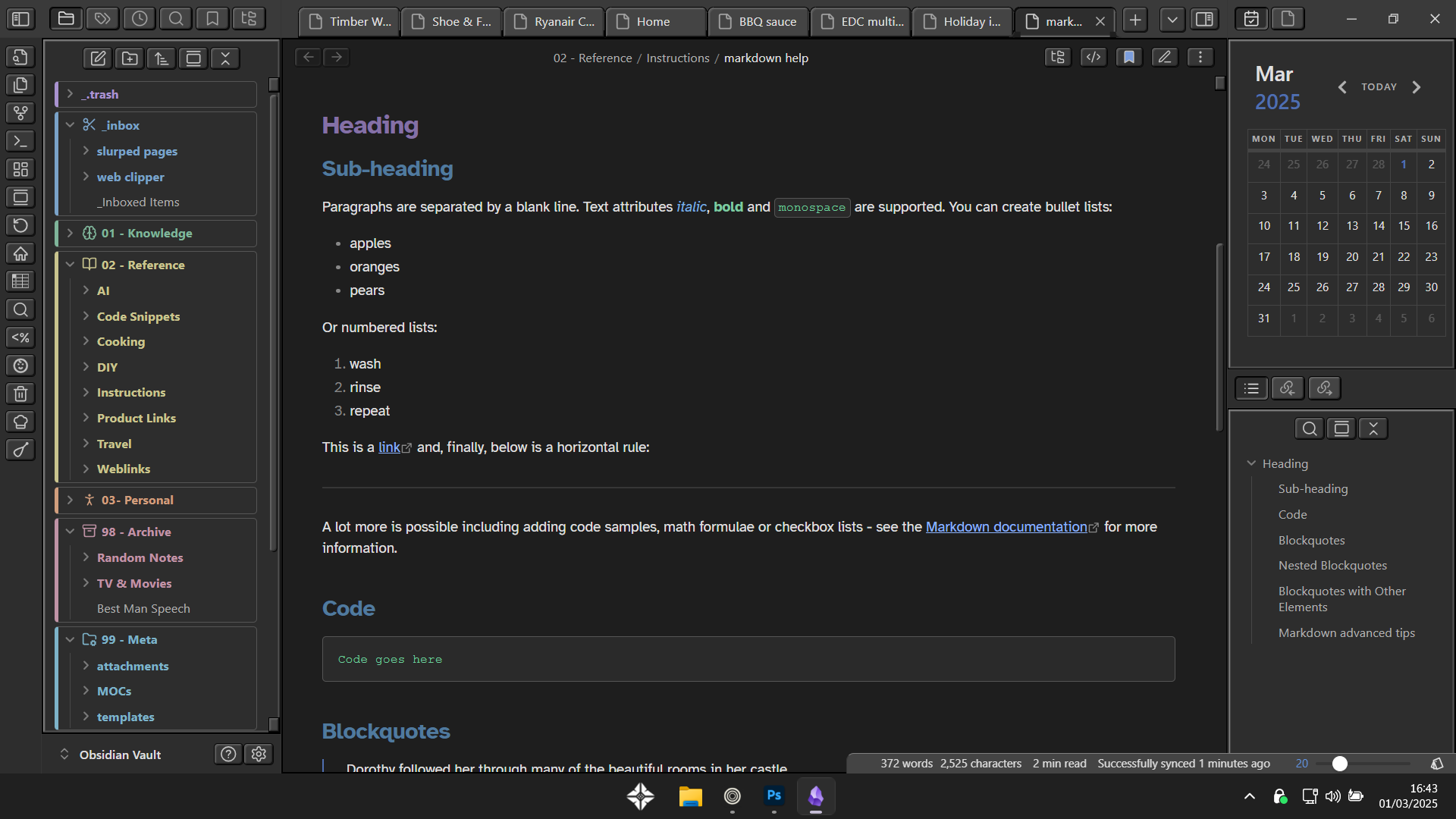 Dark Theme