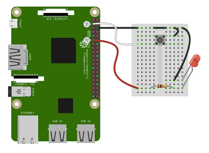 and here is an illustration of the full circuit including how it is connected to the Raspberry Pi