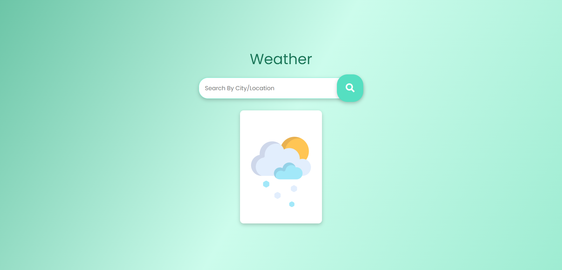 Weather Page Screenshot