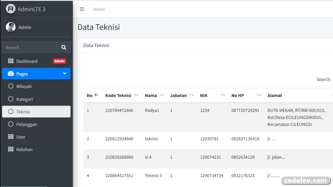 Develop Electricity Report App with Laravel