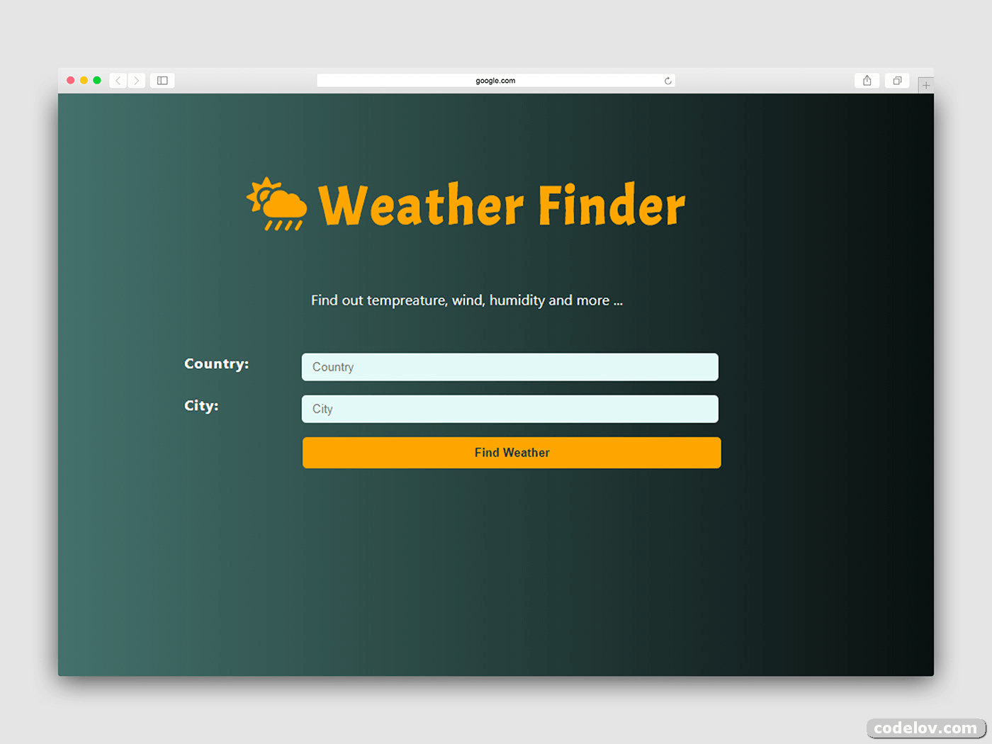 weatherfinder