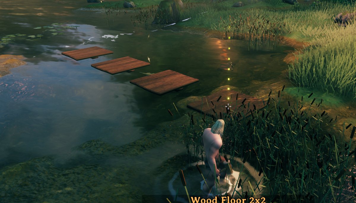 Wood floors with a gap between each piece