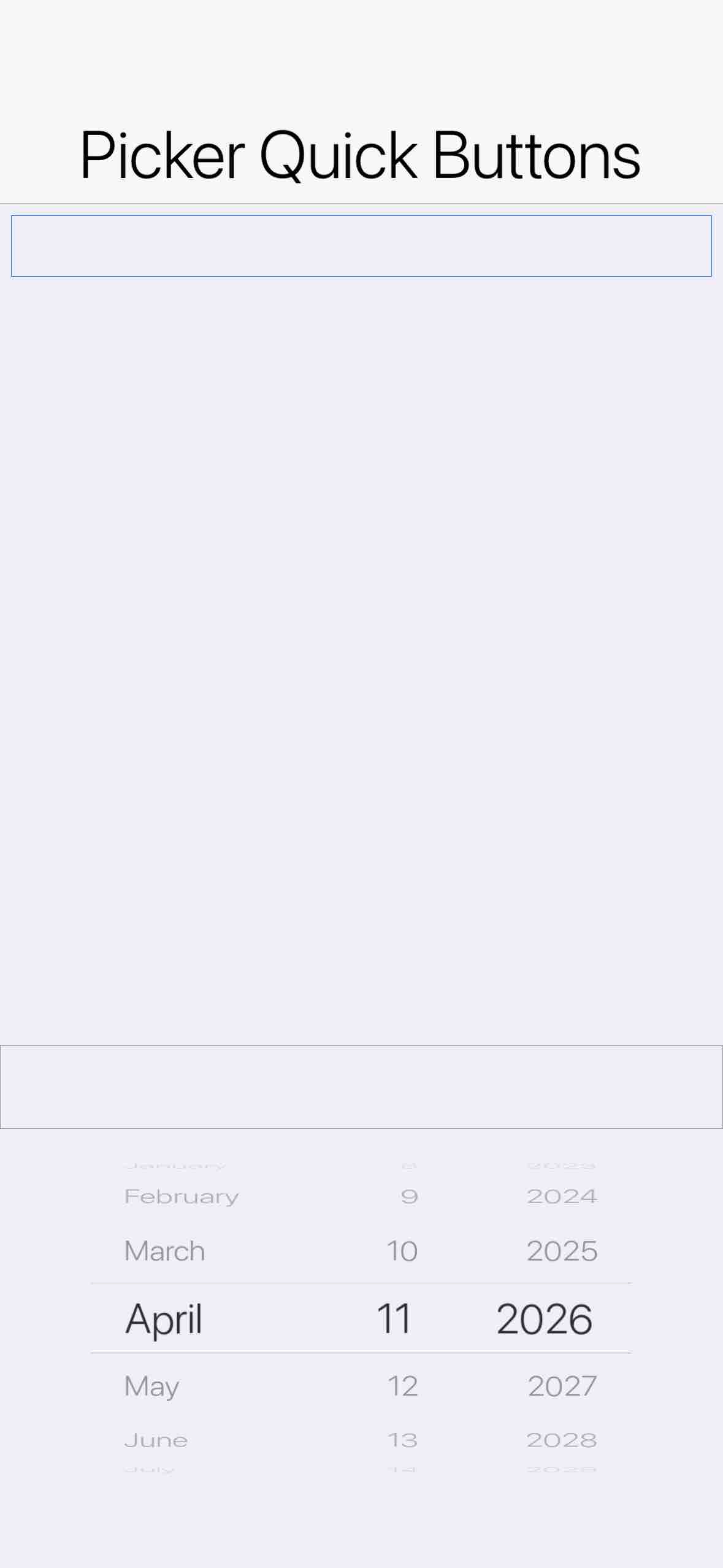 LightweightPickerButtons