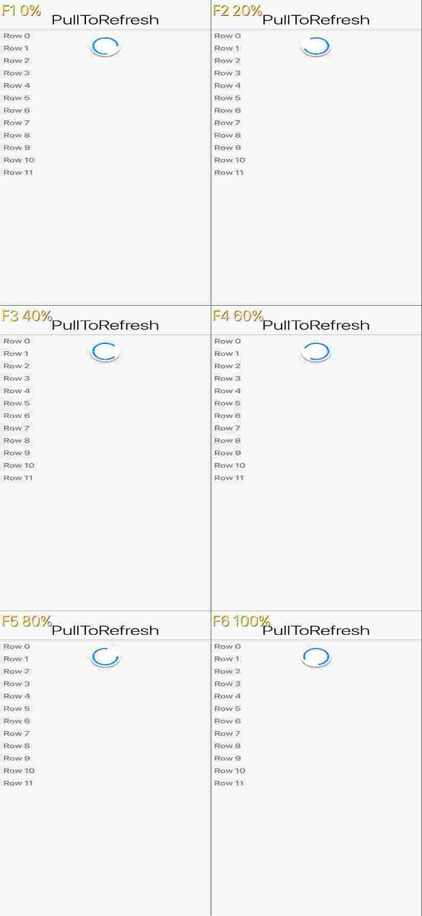 PullToRefreshSpinnerScreenshotTest