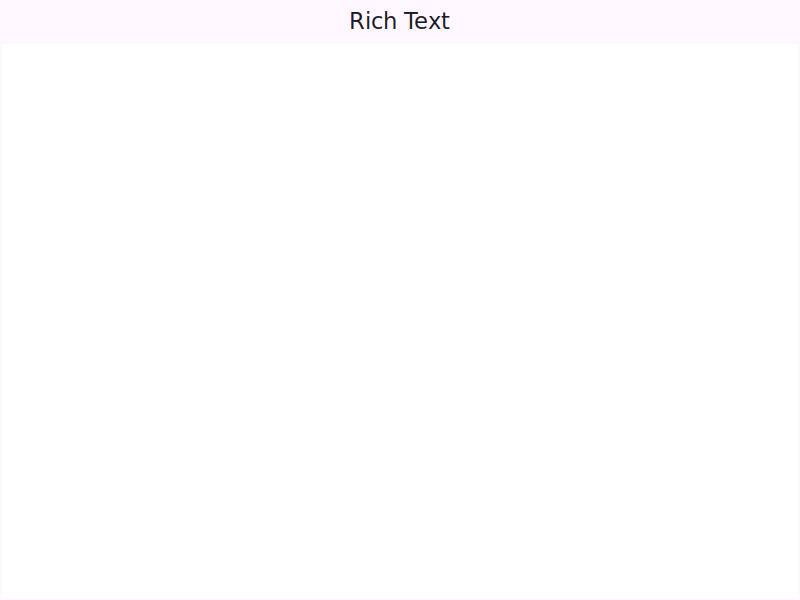 RichTextArea