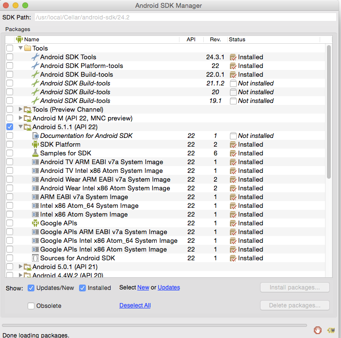 visual studio for mac google emulator manager