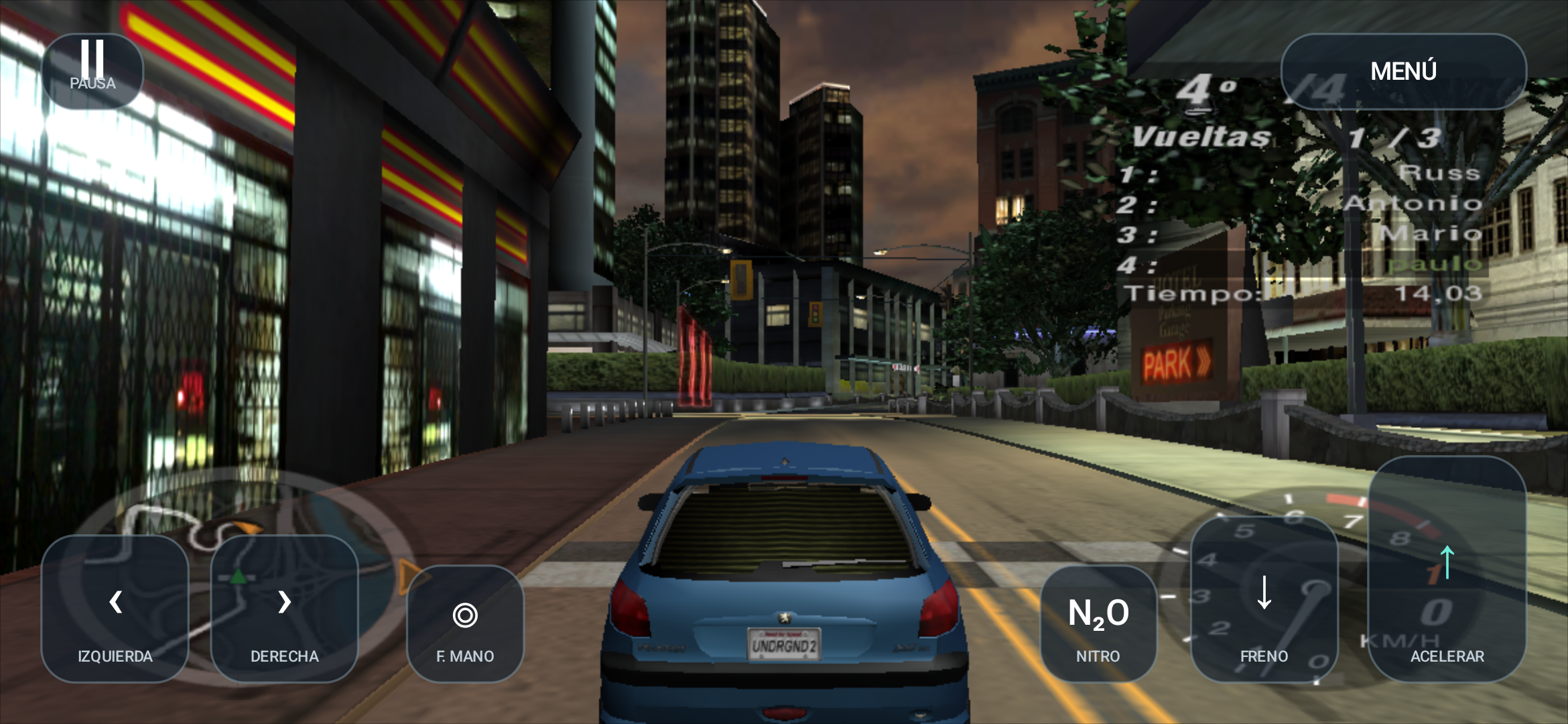 Android Race Gameplay