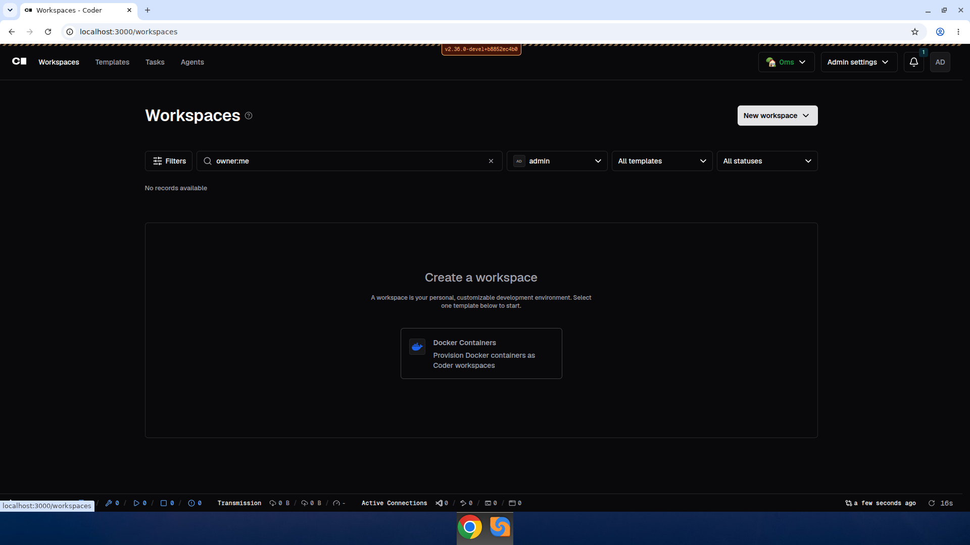 Navbar with Tasks