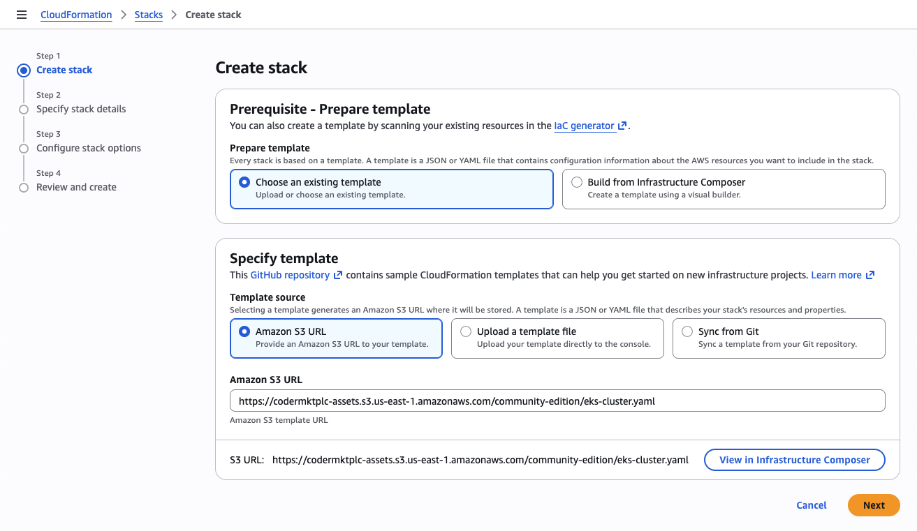 AWS Marketplace Stack