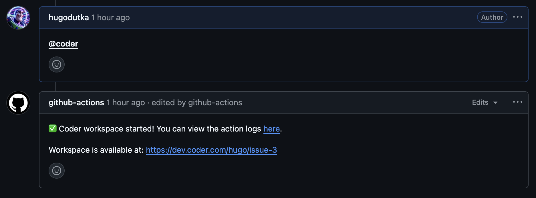 GitHub Issue