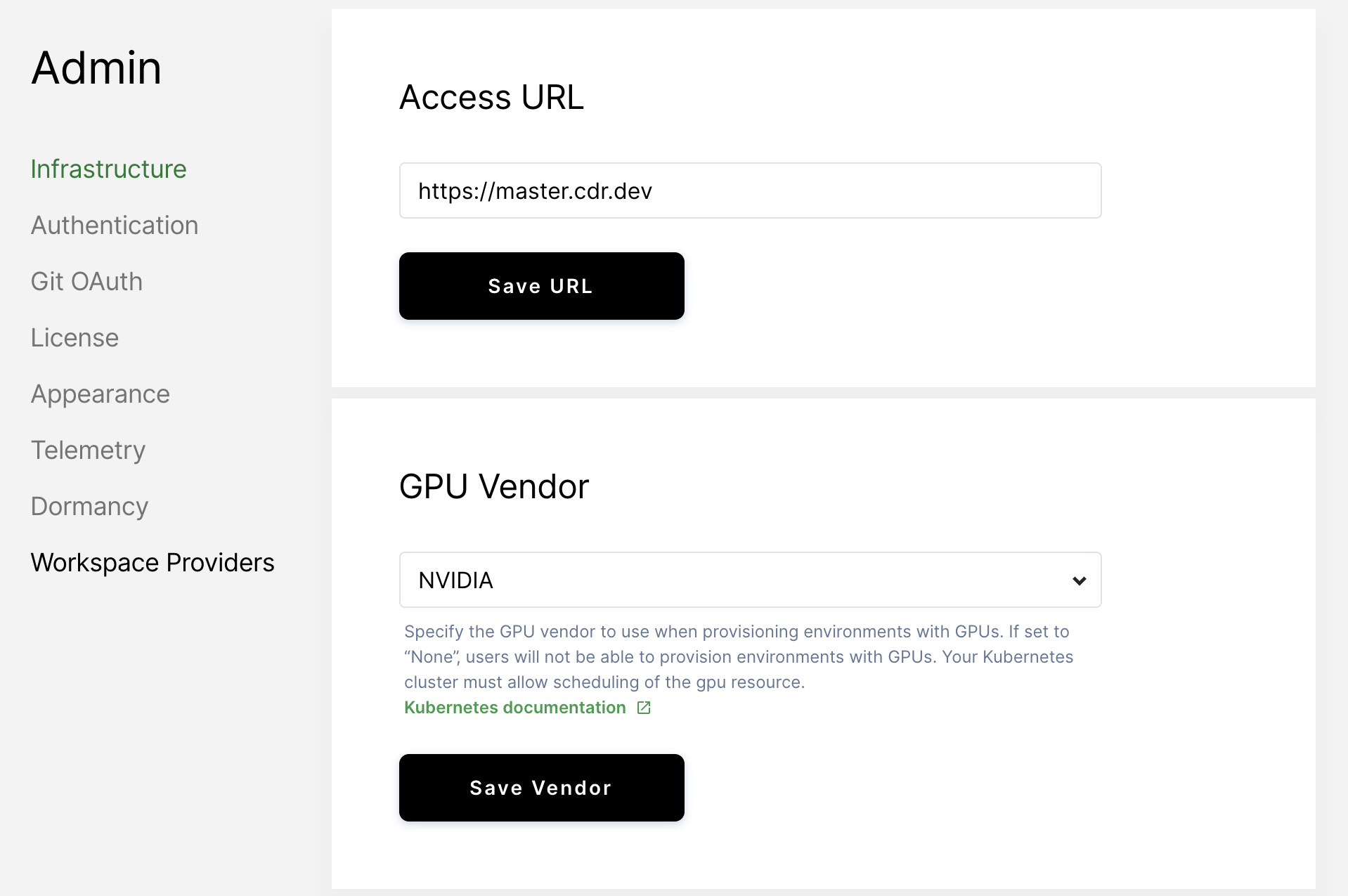 Enable GPU vendor