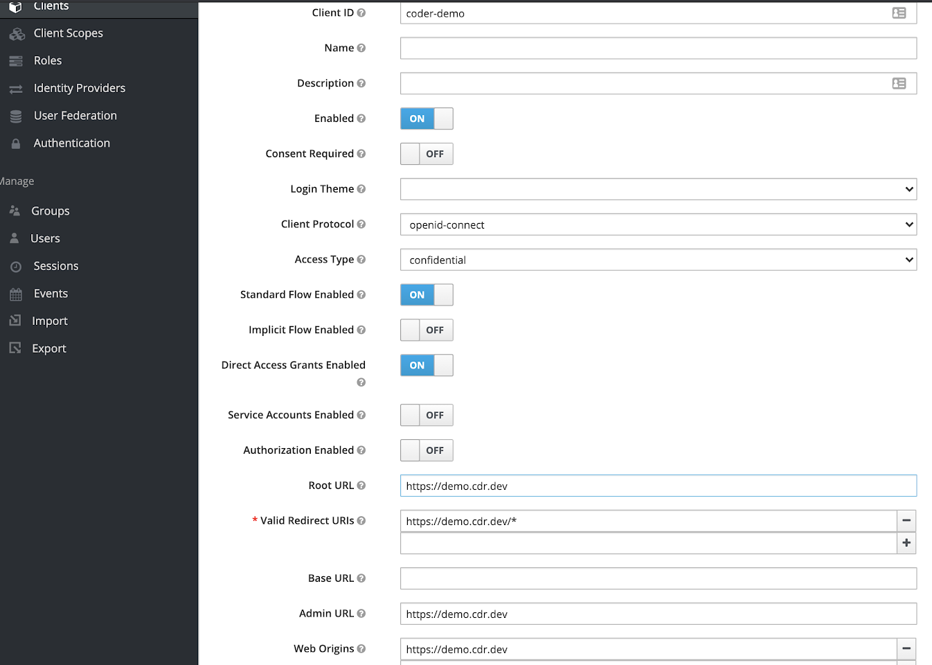 Client Configuration