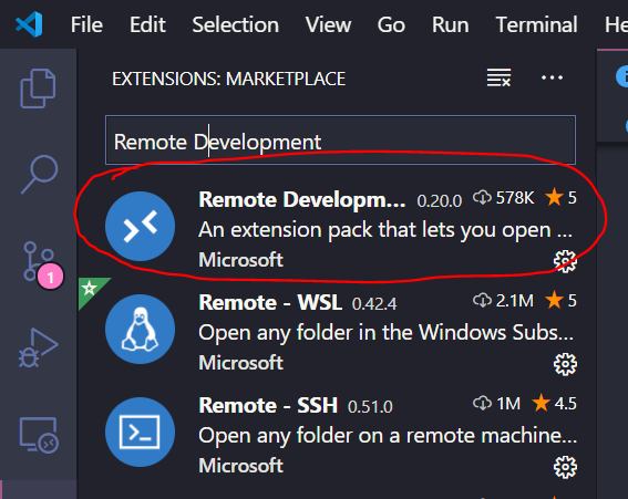 Remote Extension