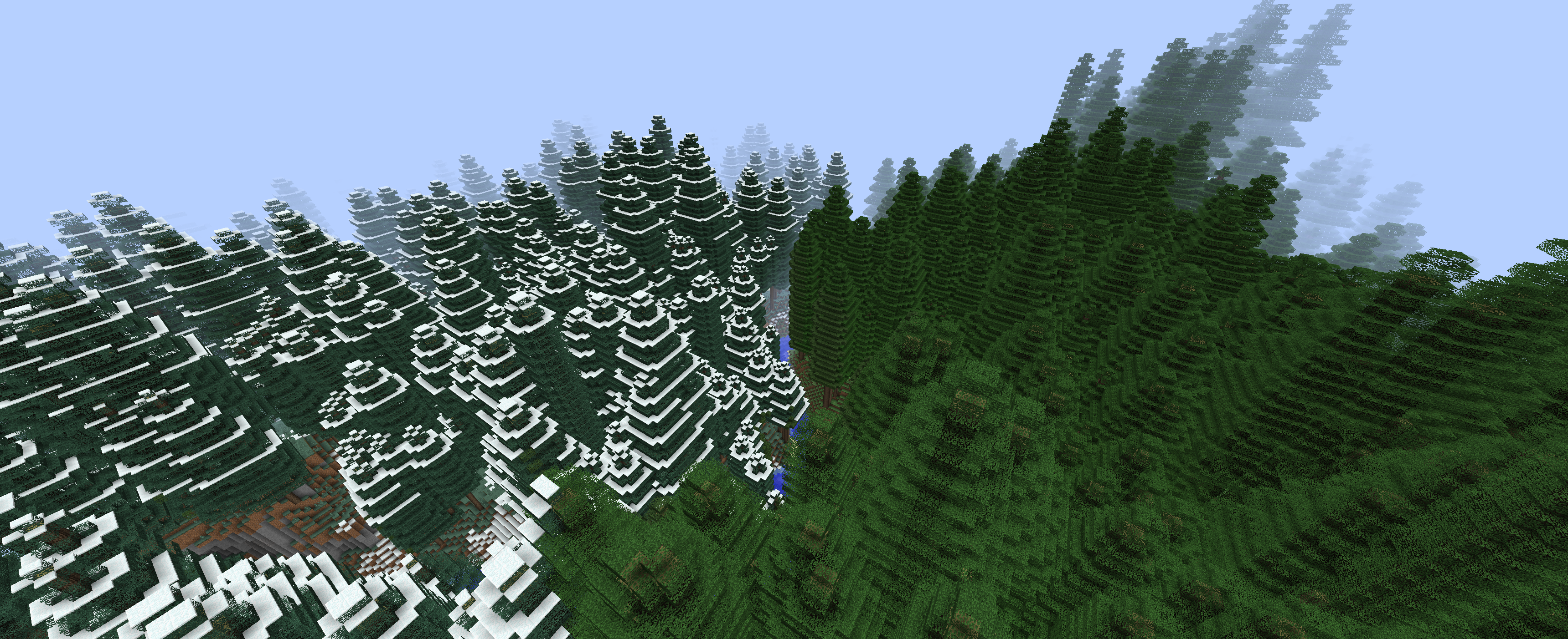 Temperate and Snowy Rainforest