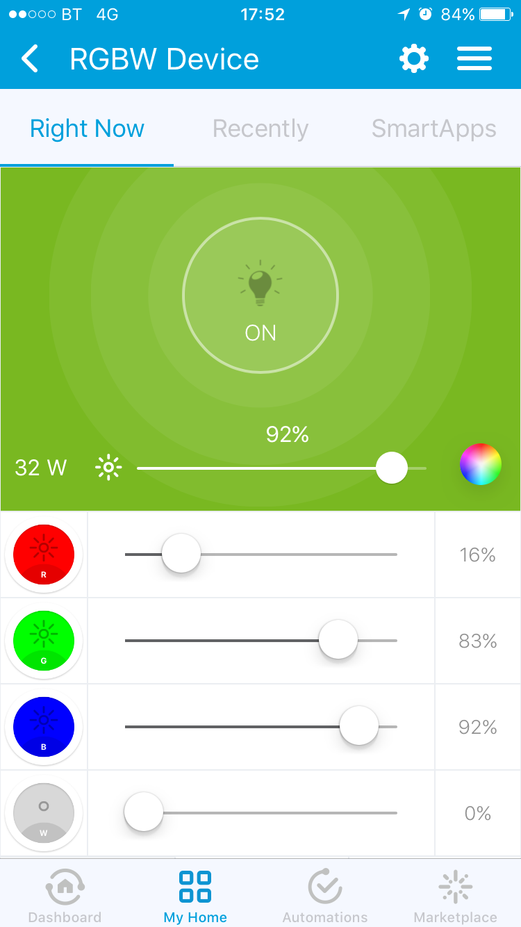 smartthings smartapp create simulated device