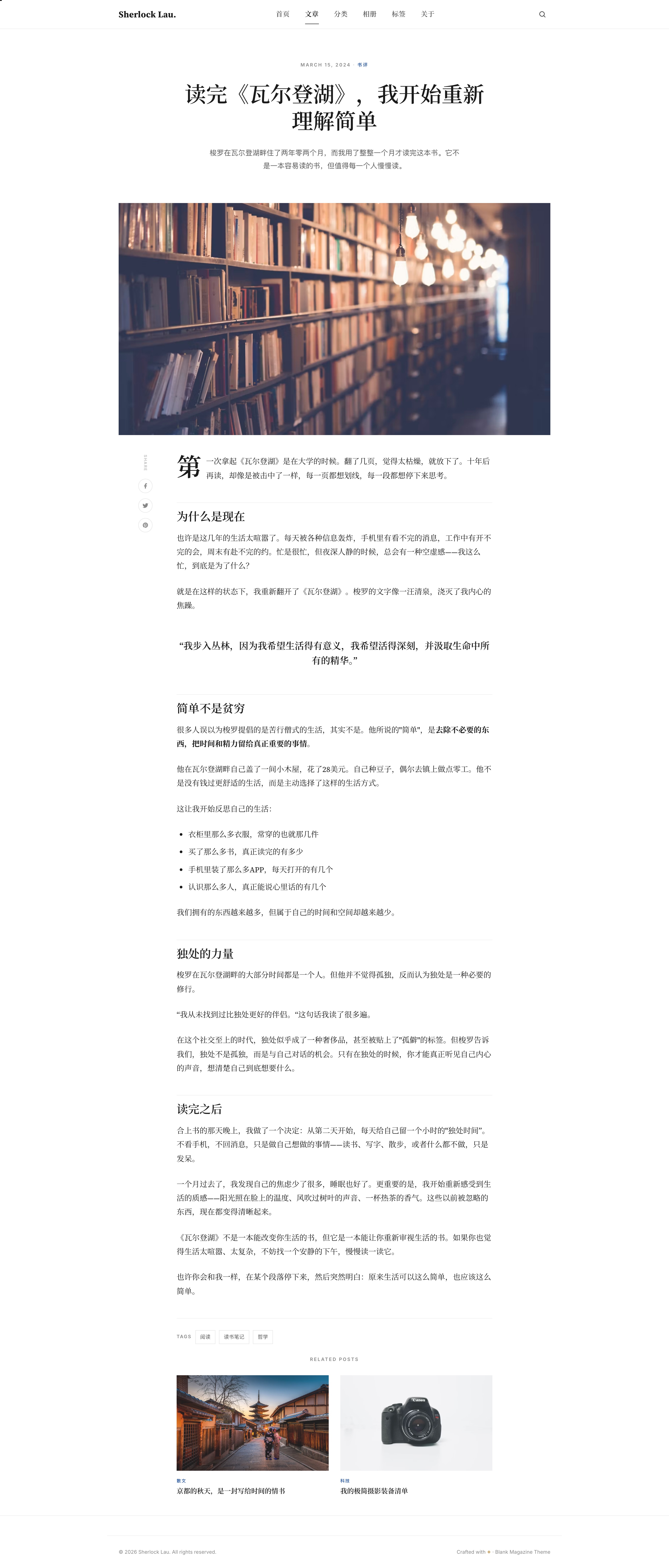 Article page full preview