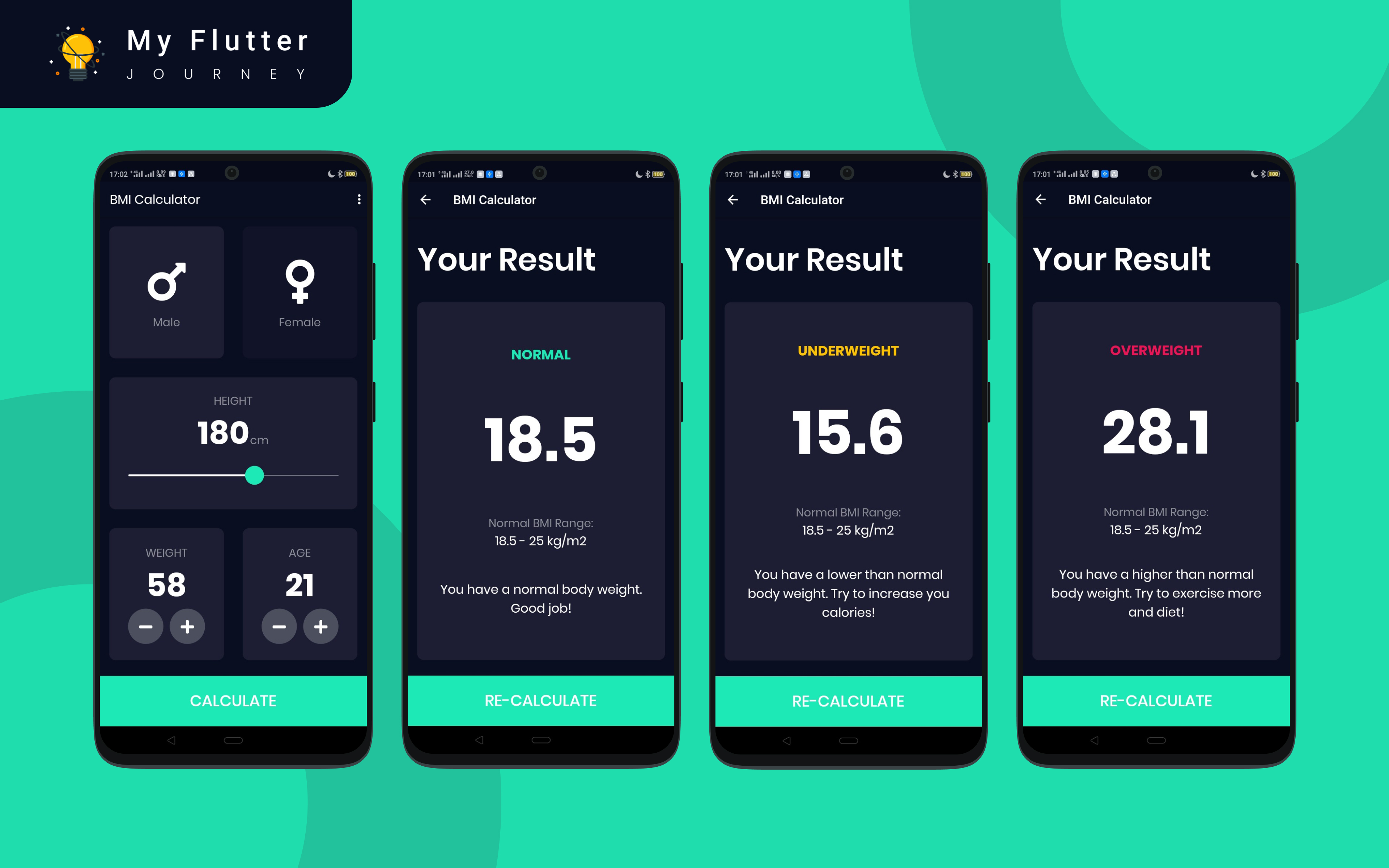 Github Codestronautflutter Bmi Calculator This App Is A Very Simple Bmi Calculator But Very 4728