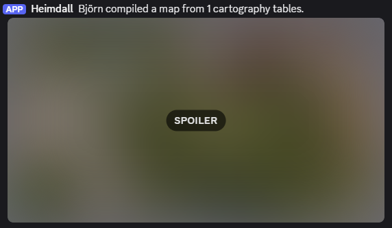 Compile — spoiler-tagged Discord post