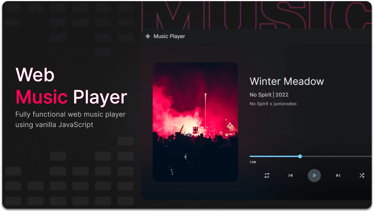 Music Player Desktop Demo