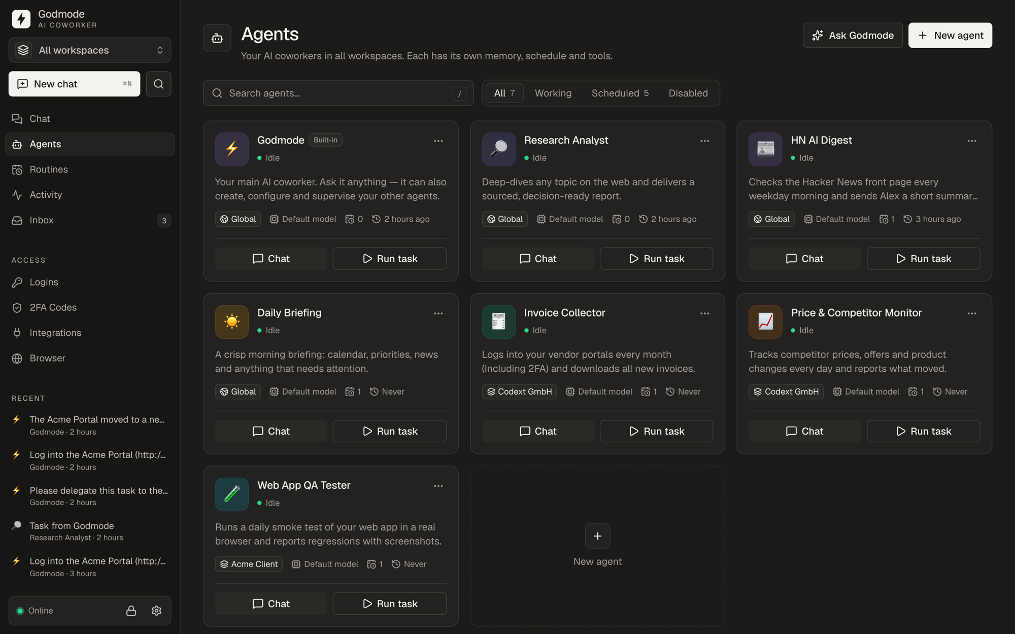 Agents