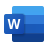 word logo