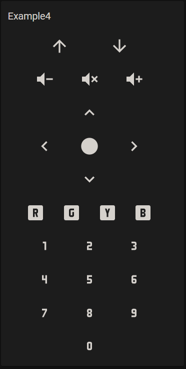 digits and color buttons example