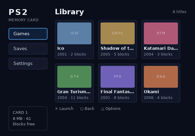 memory card browser