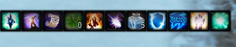 Lorti action buttons in game