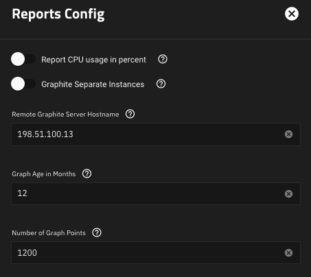 TrueNAS settings