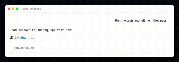 The same brand in the Claude desktop app, light theme