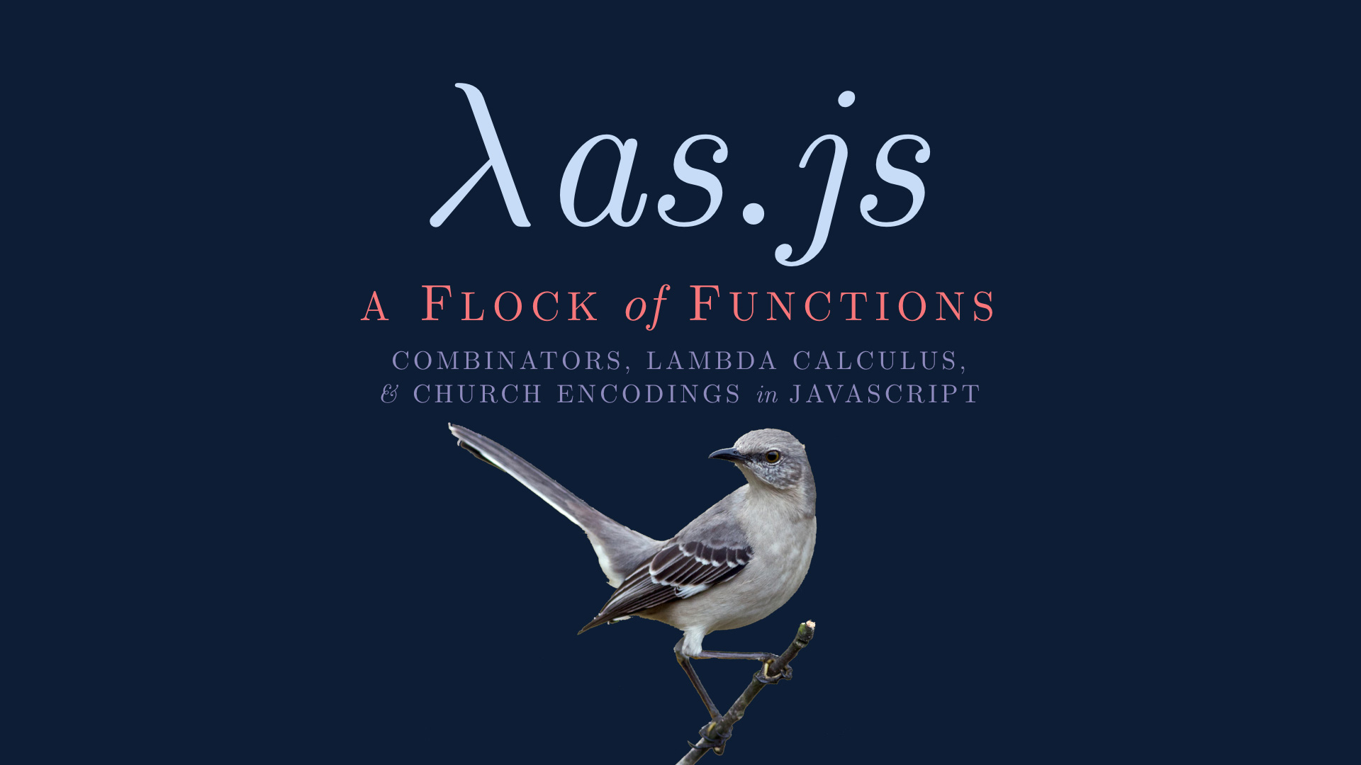 Lambda as JS - Presentation Cover Image