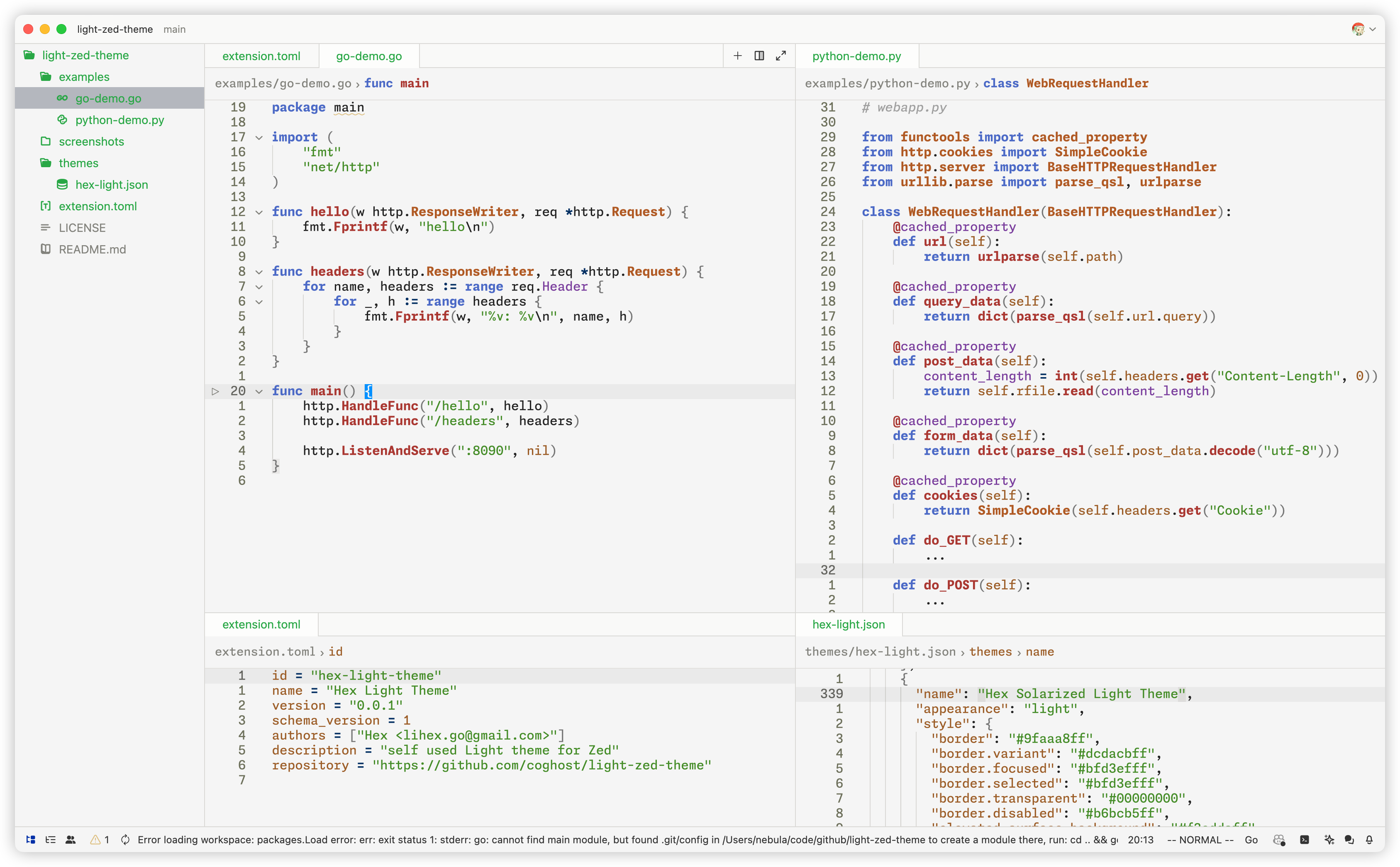 Light Theme