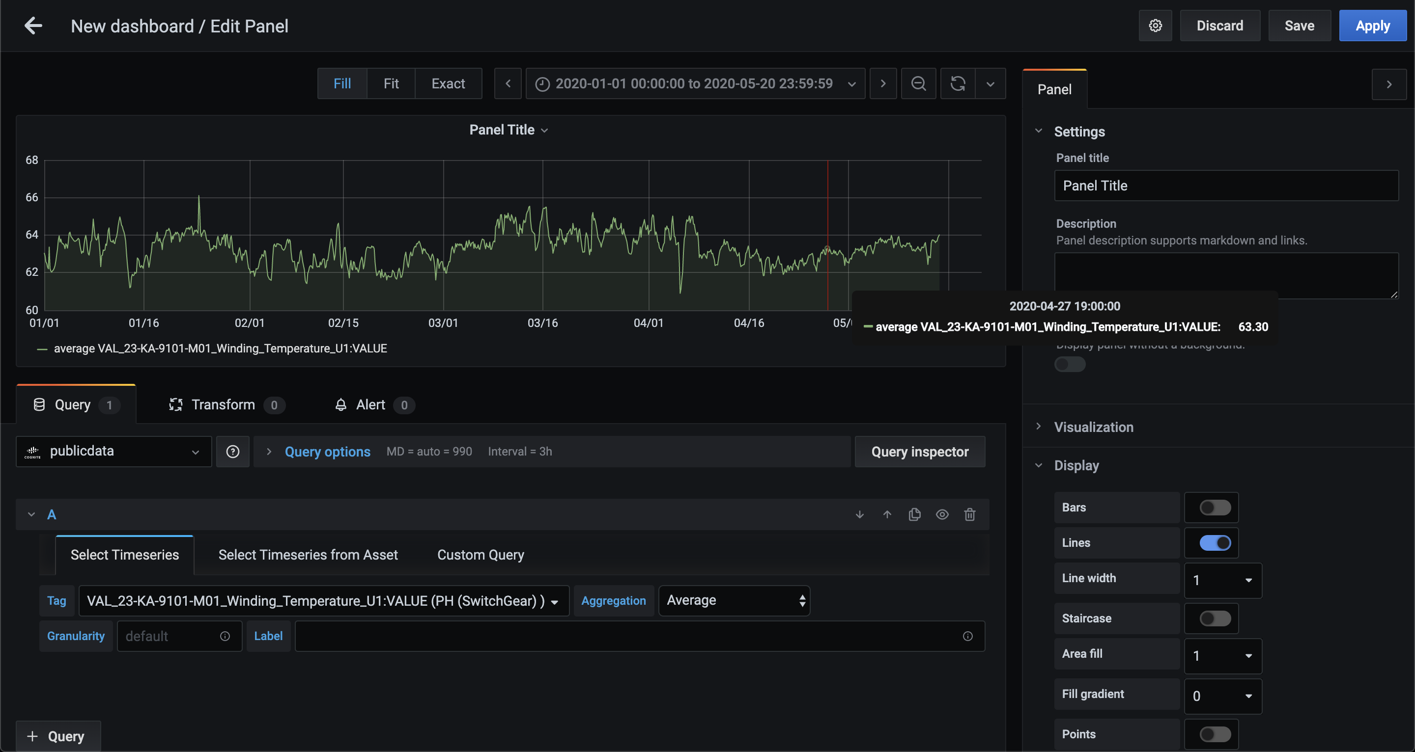 Select Timeseries