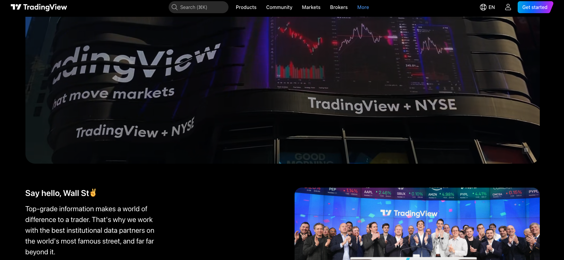 TradingView Interface